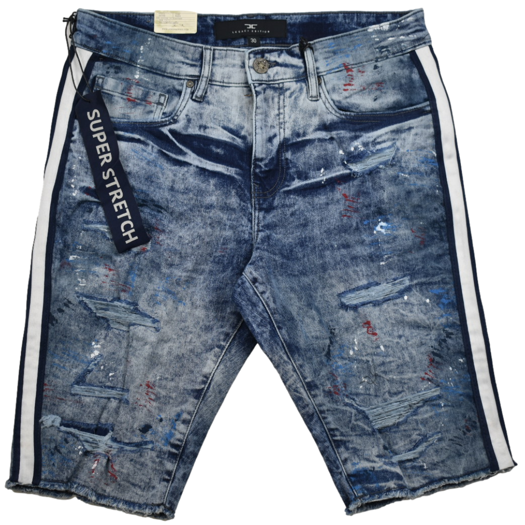 Jordan Craig Men s Summertime Striped Denim Shorts