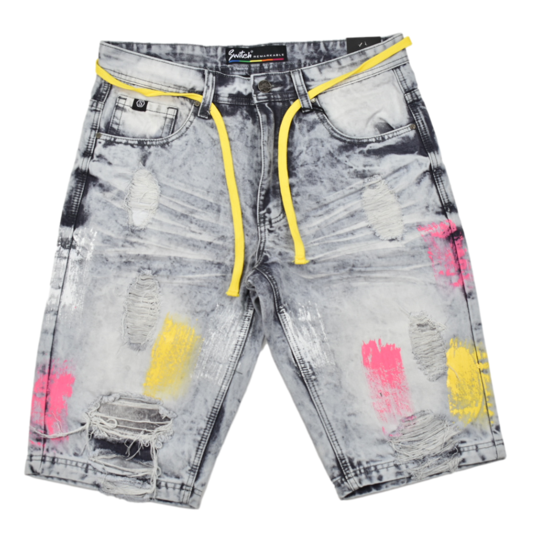 Switch Clothing | Mem's Denim Short | Memphis Urban Wear