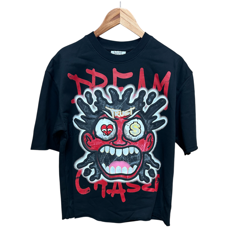  bleecker-mercer-dream-chaser-cropped-oversize-t-shirts-black-memphis-urban-wear