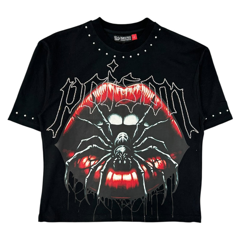 BLACK PIKE | POISON GRAPHIC TEE - BLACK