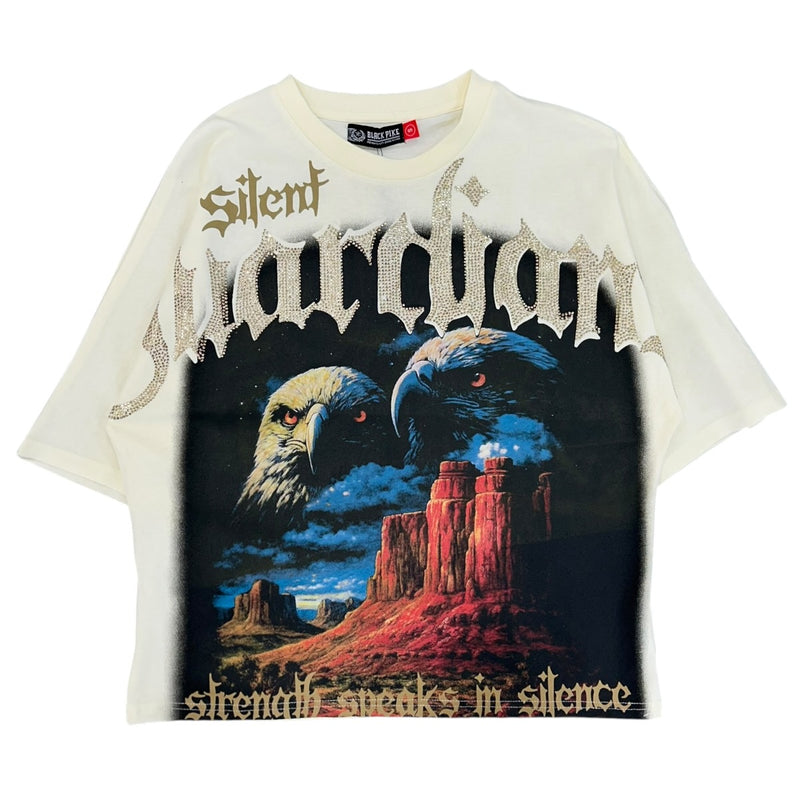 Black Pike | Silent Canyon Graphic Tee - Cream