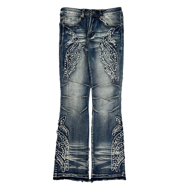voyage-studios-pearl-flame-mens-flare-jeans-medium-wash-memphis-urban-wear