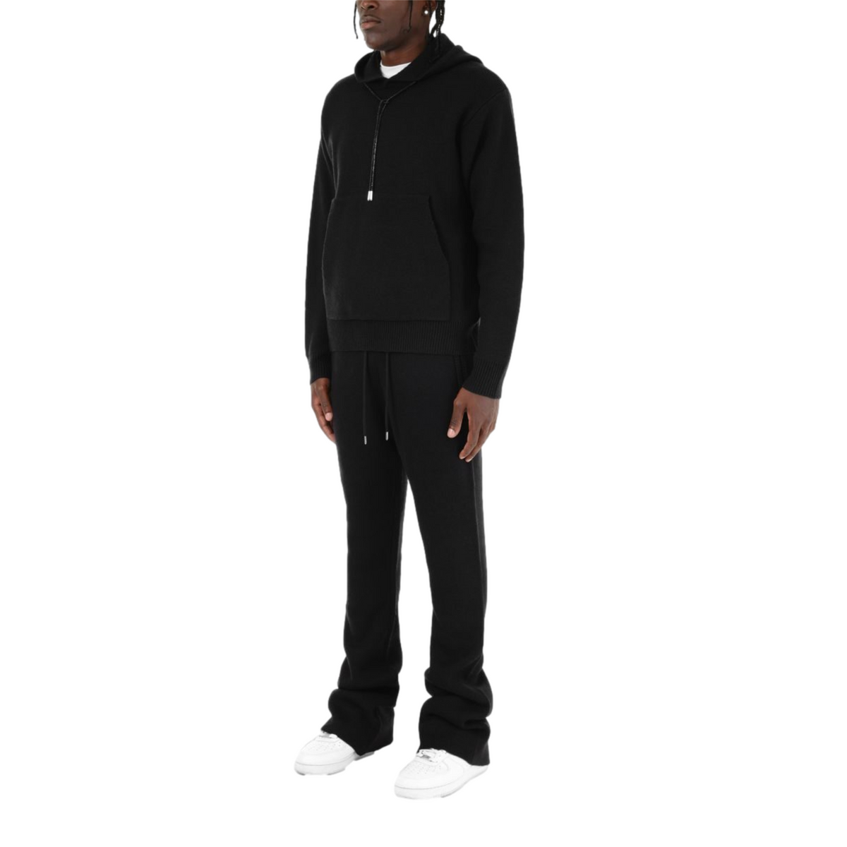 COPPER RIVET パールパーカー　フーディー COPPER RIVET SAINTS MOHAIR PEARL EMBROIDERY ZIP HOODIE (531081-LB