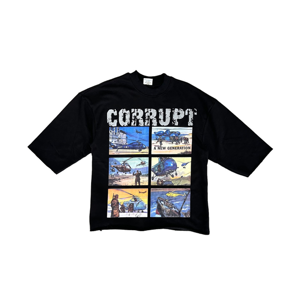 corrupt-k9-war-mens-cropped-graphic-tee-black-memphis-urban-wear