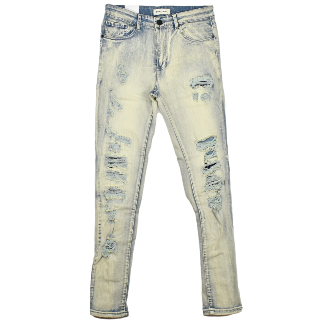 Blind Trust Men's Denim Jeans Slim Fit | Memphis Urban Wear