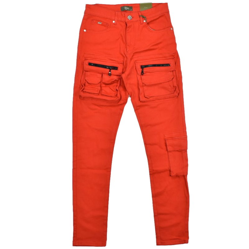 Ceca NY Clothing Mens Red Jeans Memphis Urban Wear