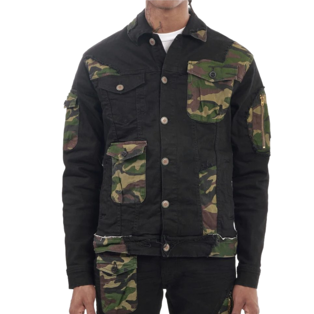 COPPER RIVET パールパーカー　フーディー COPPER RIVET SAINTS MOHAIR PEARL EMBROIDERY ZIP HOODIE (531081-LB