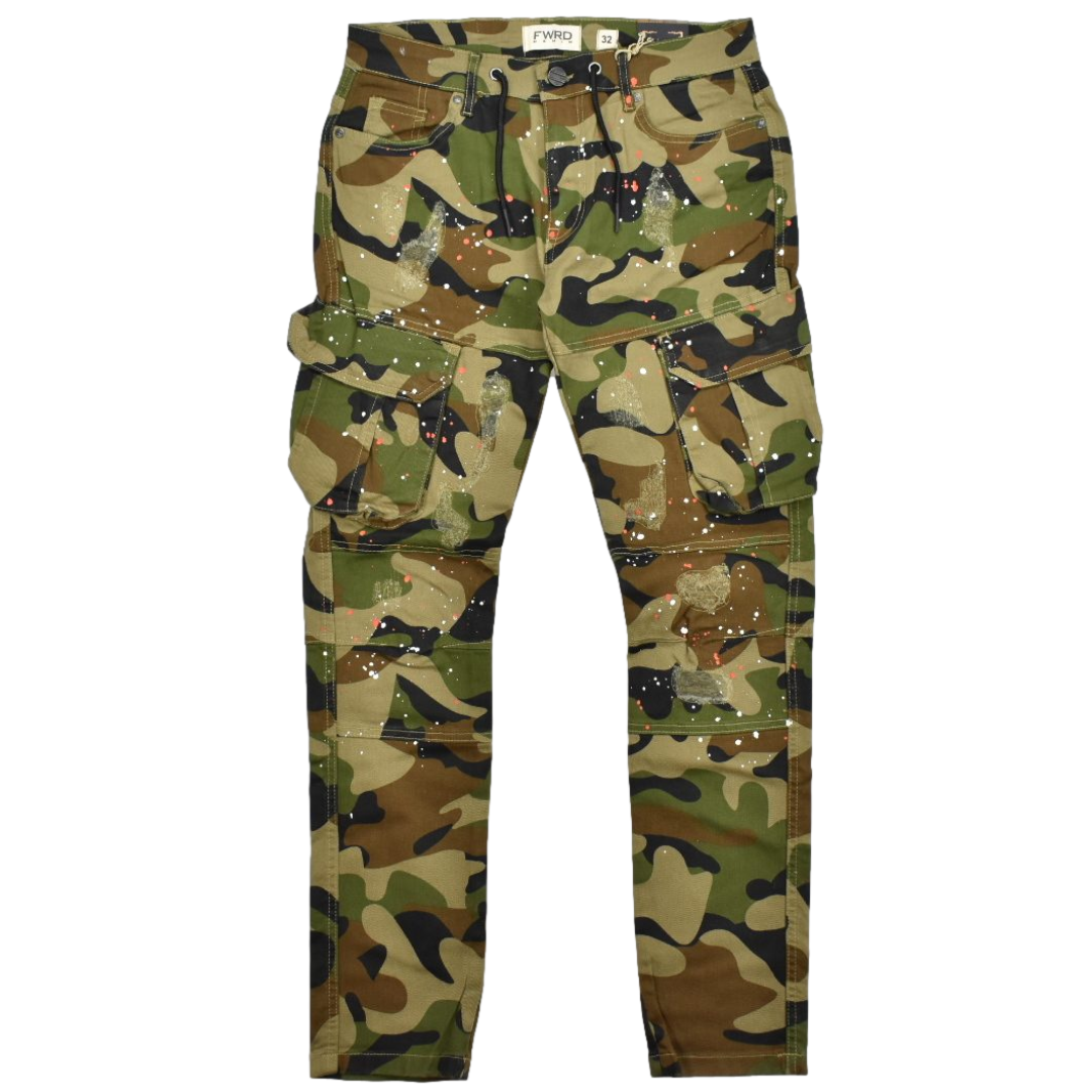 Fwrd Clothing Slim Pocket Jeans Camo | Memphis Urban Wear