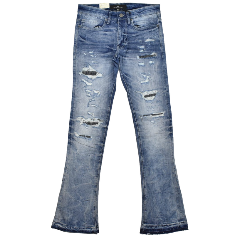 Jordan-Craig-Stacked-Jeans-Aged-Wash-blue-Memphis-Urban-Wear