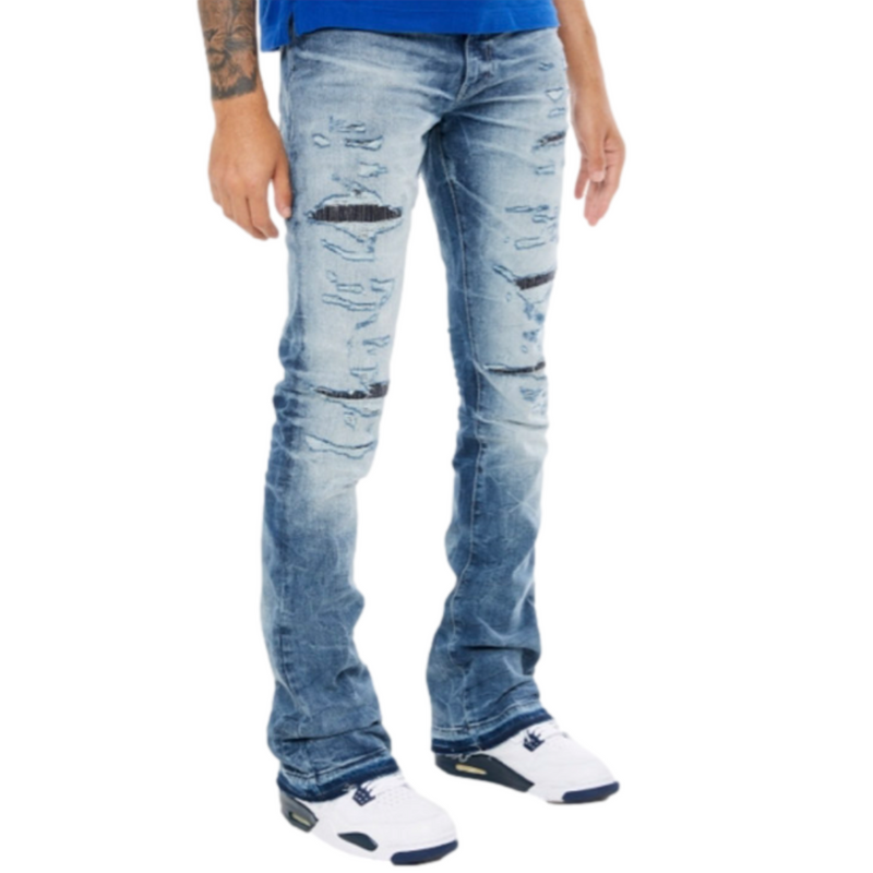 Jordan-Craig-Stacked-Jeans-Dr-blue-Memphis-Urban-Wear