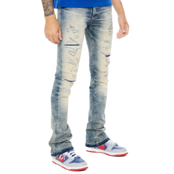 Jordan-Craig-Stacked-Jeans-Sand-blue-Memphis-Urban-Wear