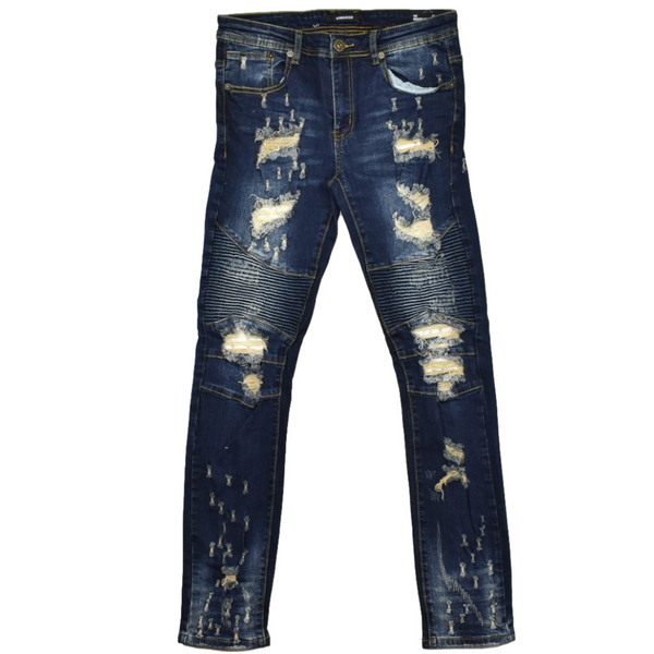 Kindred-Ripped-Skinny-Fit-Jeans-Dk-Indigo-Memphis-Urban-Wear