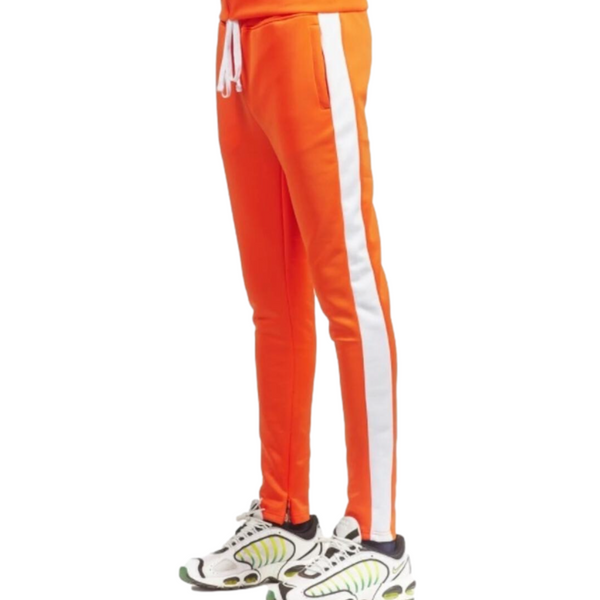 Orange Drawstring Monogram Track Pants – Maison-B-More Global Store