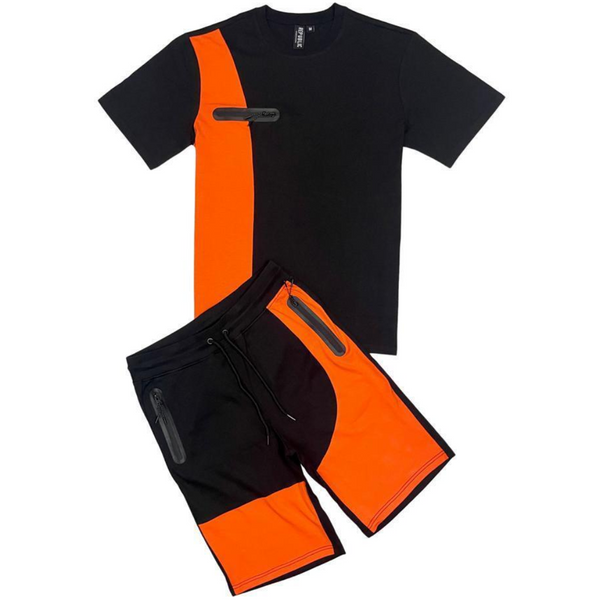 republic-clothing-shorts-sets-black-orange-memphis-urban-wear