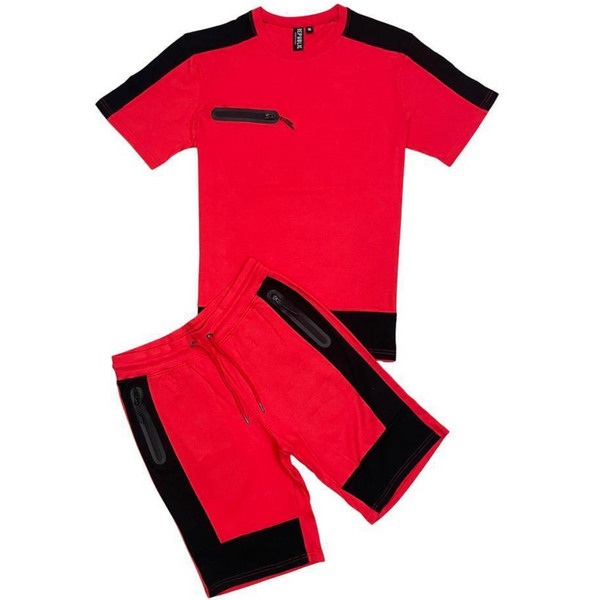 republic-clothing-shorts-sets-red-black-memphis-urban-wear