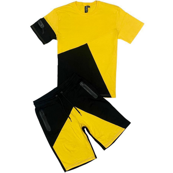 republic-clothing-shorts-sets-yellow-black-memphis-urban-wear