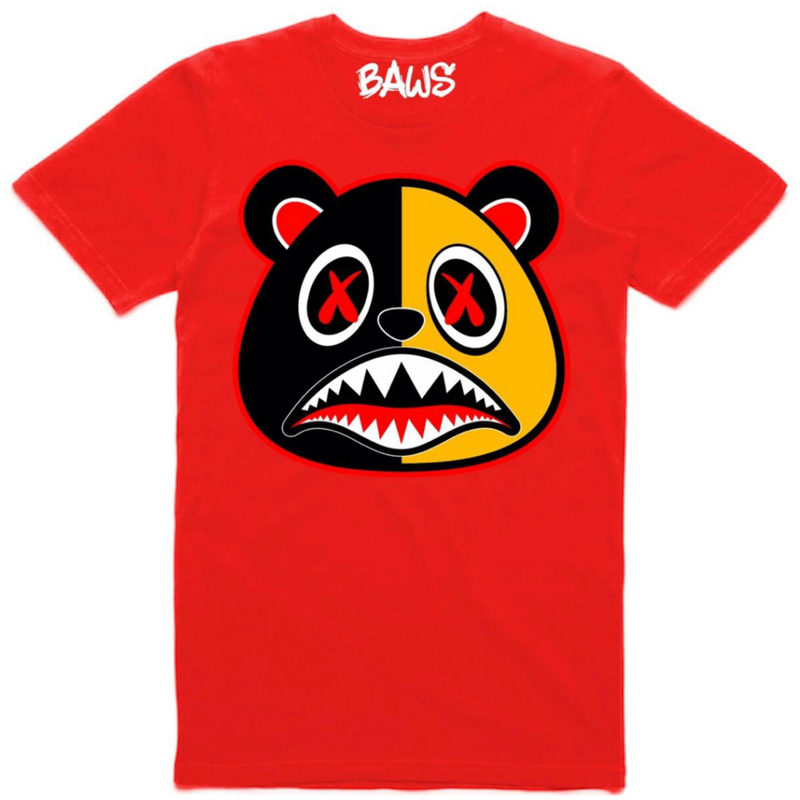 Apparel Baws Shirt Purple Yellow Pink Baws Shirt Baws Bear Crazy