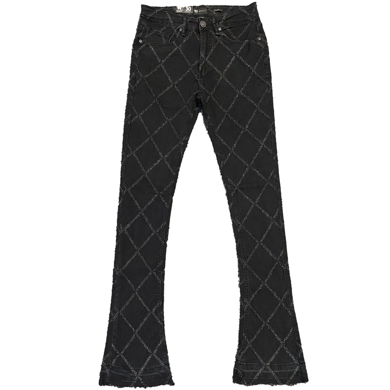 waimea-stacked-fit-black-jeans-memphis-urban-wear